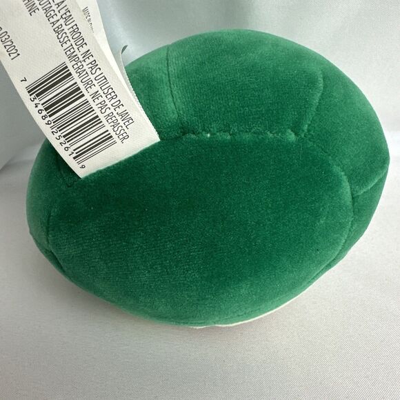 Squishmallow 5" Green Austin Avocado Fuzzy Belly Pink Cheeks Food Plush - Picture 6 of 6